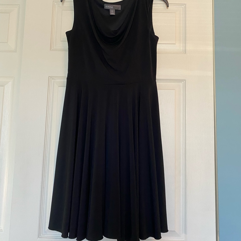Cowl neck dress